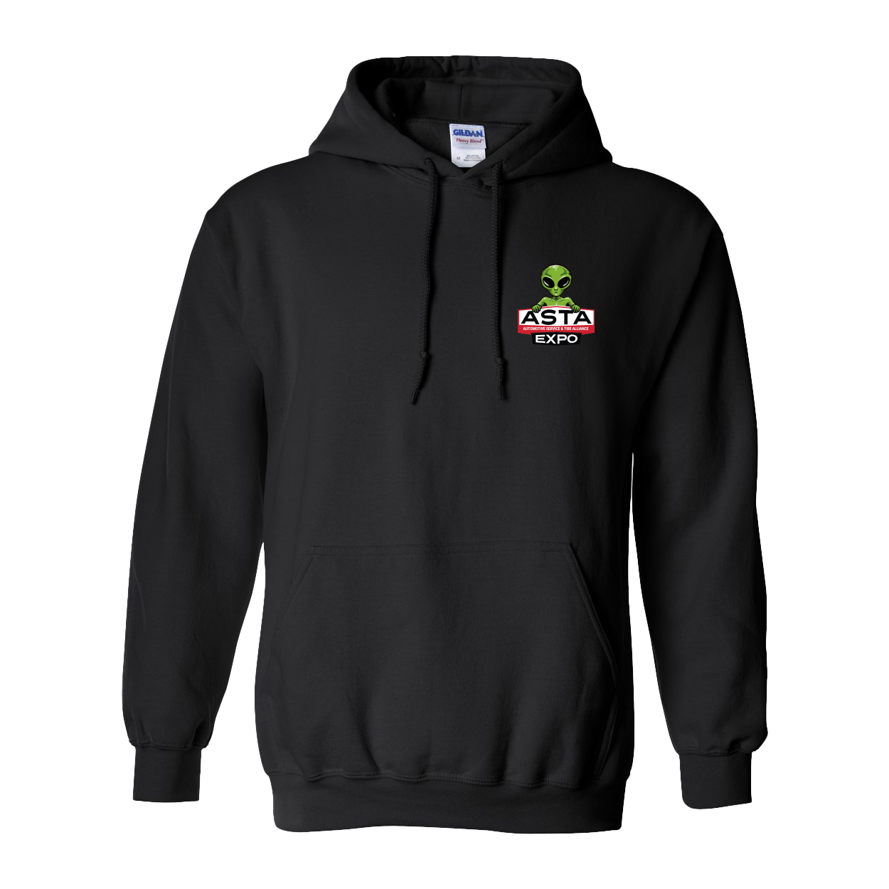 Automotive Service and Tire Alliance Classic Heavy Blend Hooded Sweatshirt Black