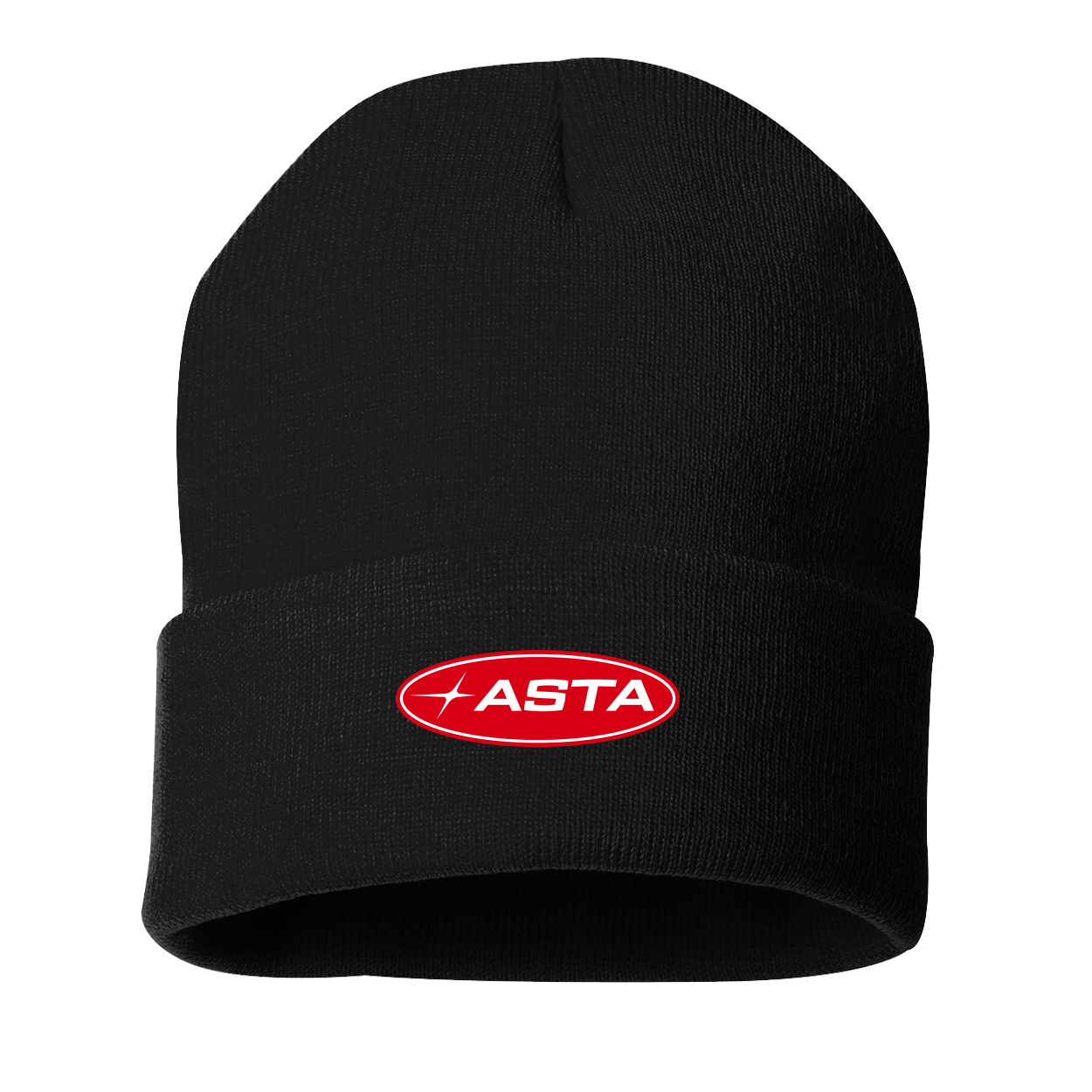 Automotive Service and Tire Alliance Night Out Roll Up Skully Beanie Black