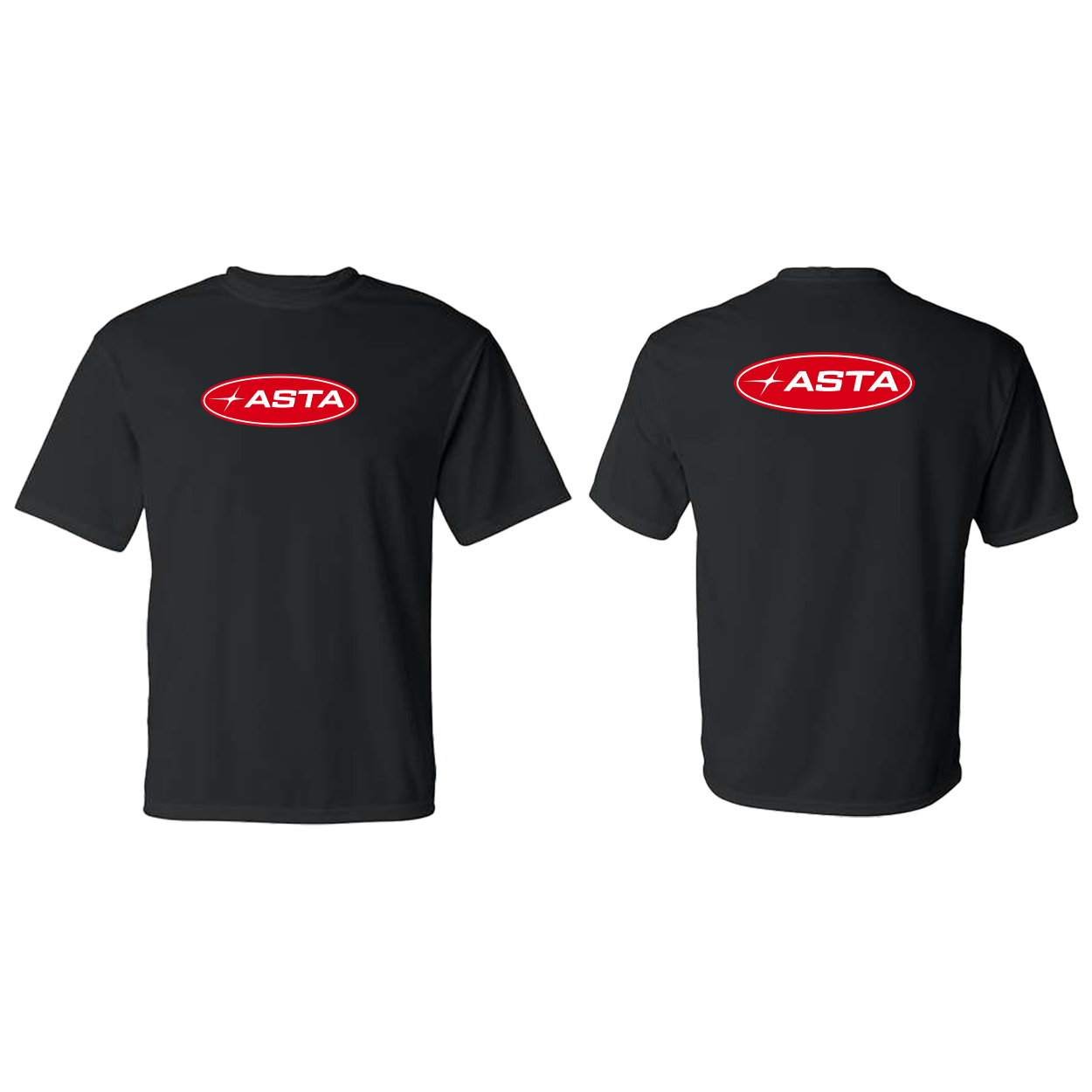 Automotive Service and Tire Alliance Classic Front &amp; Back Unisex Performance T-Shirt Black