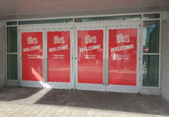 Front Door Decal